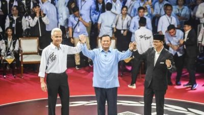 Debat Ketiga Capres-Cawapres Pakai 1 Mikrofon