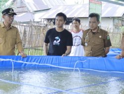 Pj. Bupati Takalar Tinjau Budidaya Air Tawar Metode Bioflok