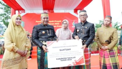 HUT ke 64 Takalar, Pj Gubernur Sulsel Beri Bantuan Rp22 Miliar