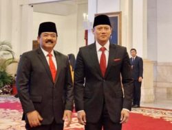 AHY Resmi Dilantik Jadi Menteri ATR/BPN