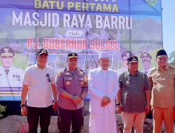 Peletakan Batu Pertama Masjid Raya Barru