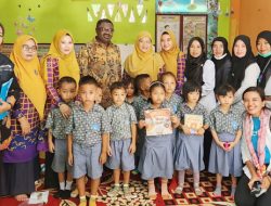 Bunda PAUD Takalar Dampingi Deputi UNICEF Indonesia Berkunjung ke TK Pertiwi Galesong