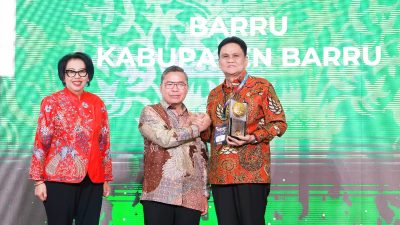 Pemkab Barru Kembali Raih Piala Adipura