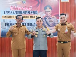 Pj. Bupati dan Sekda Takalar Terima Kunker Kabaharkam Polri
