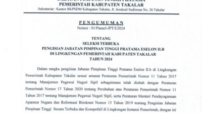 Jabatan Eselon II Kembali Bergulir di Takalar