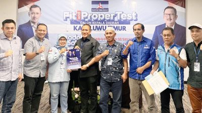 IBAS Bacalon Pertama Ikuti Fit and Proper Test di Partai Demokrat