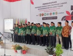 PD Muhammadiyah Kukuhkan Majelis dan Lembaga PDM Lutim