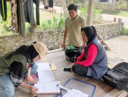 Panwaslu Kecamatan Donri-Donri Lakukan Monitoring Coklit