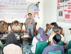 Kawal Demokrasi, Panwascam Donri-Donri Sosialisasi Pemilihan