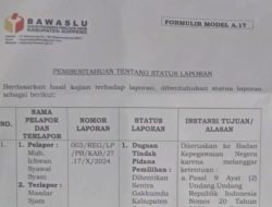 Bawaslu Teruskan Kasus Kepsek SDN di Soppeng ke BKN, Langgar Disiplin PNS