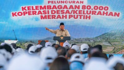 Presiden Prabowo Luncurkan 80 Ribu Kopdes