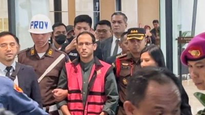 Kejagung Tahan Nadiem Makarim soal Korupsi Pengadaan Laptop Chromebook