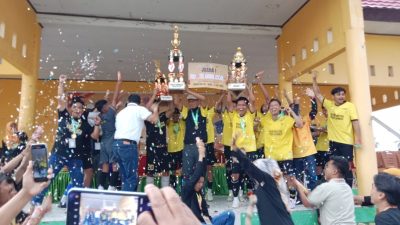 Ganra FC Juara I, Mantap Utama FC Juara II di Turnamen Sepak Bola Ganra Cup III – Mantap Cup