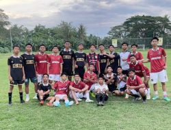 Kepala Desa Ganra Dorong Uji Coba Sepak Bola Jadi Agenda Rutin Pembinaan Talenta Muda Soppeng