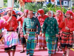 HUT Gowa ke-705: Tampil Berbusana Adat, Bupati Takalar Firdaus Sampaikan Selamat dan Doa untuk Kesejahteraan