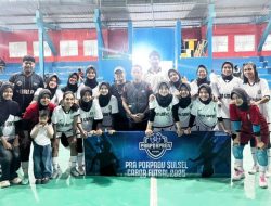 Luar Biasa! Futsal Putri Takalar Amankan Tiket Porprov, Puncaki Klasemen Pra Porprov