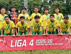 Kado HUT ke-66 Takalar: GASTA Juara Grup Liga 4 Tanpa Kebobolan