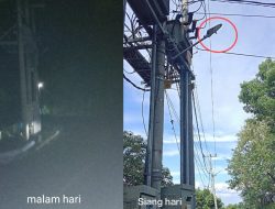 PJU Pertigaan Jalan Samudra-Sunu Gelap: Hemat Listrik atau Menunggu Anggaran