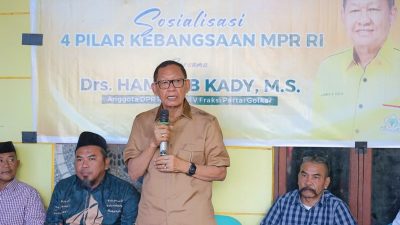 Perkuat Nilai Kebangsaan, Hamka B. Kady Targetkan 400 Unit Bedah Rumah di Jeneponto