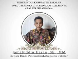 Pemkab Takalar Berduka, Kadis Peternakan dan Kesehatan Hewan Takalar Tutup Usia