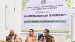 Tingkatkan Tertib Adminduk, Disdukcapil Takalar Gelar Sosialisasi dan Layanan Jemput Bola di Galesong Utara
