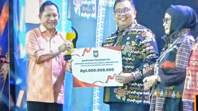 Terbaik III Pengendalian Inflasi Sulawesi, Pemkab Takalar Diganjar Hadiah Rp1 Miliar