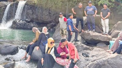 Pantau Air Terjun Timurung, Bupati Takalar Berkomitmen Genjot Potensi Wisata Daerah