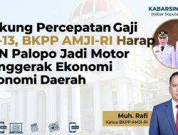 Apresiasi Langkah Cepat Pemkot Palopo, BKPP AMJI-RI: Pencairan Gaji ke-13 Dongkrak Ekonomi Lokal