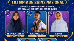 Borong Tiket OSN Provinsi, 5 Siswa UPT SMPN 2 Mangngarabombang Harumkan Nama Takalar