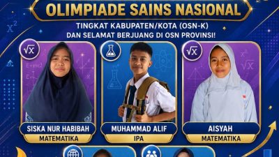 Borong Tiket OSN Provinsi, 5 Siswa UPT SMPN 2 Mangngarabombang Harumkan Nama Takalar