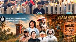 Gelar Nobar Suara Papua, KAKMS Suarakan Pesan Damai dari Takalar