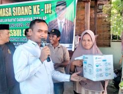 Gelar Reses Masa Sidang III, H. Hilal Hamzah Siap Perjuangkan Nasib Bansos Warga Galesong