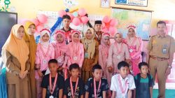 Pesona Gandrang Bulo Warnai Perpisahan Siswa SDN Inpres 168 Romangtangngaya