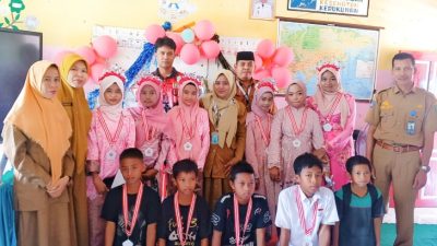 Pesona Gandrang Bulo Warnai Perpisahan Siswa SDN Inpres 168 Romangtangngaya