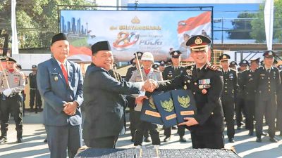 Dukung Pelayanan Polri, Bupati Takalar Serahkan Hibah Lahan untuk 3 Polsek dan Satpolair