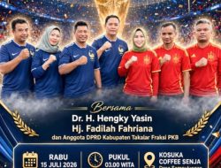 Jaga Silaturahmi Lewat Sepak Bola, PKB Takalar Gelar Nobar Semifinal Piala Dunia Berhadiah Doorprize