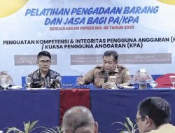 Buka Pelatihan PA/KPA, Bupati Takalar: Saya Tidak Ingin Pengadaan Hanya Selesai di Atas Kertas
