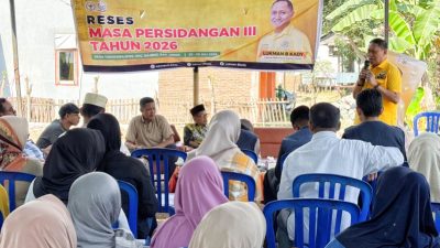 Gelar Reses Masa Sidang III di Gowa, Lukman B. Kady Tampung Berbagai Masukan Masyarakat
