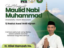 Momentum Maulid Nabi 2026, Legislator PKB Takalar Ajak Tebar Kebaikan dan Kedamaian