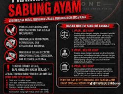 Judi Sabung Ayam dan Dadu di Sumberpucung Marak, Penegakan Hukum Dipertanyakan