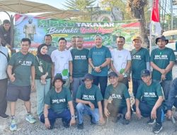 Wujudkan Bakti untuk Negeri, DPC PKB Takalar Percantik Taman Pahlawan Padjonga Daeng Ngalle