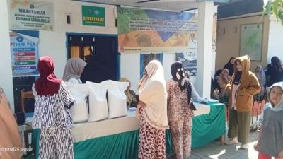 Pemerintah Kelurahan Sombala Bella Salurkan Bantuan Beras untuk 628 Warga