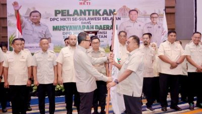 Bupati Firdaus Daeng Manye Jabat Ketua HKTI Takalar, Komitmen Hadirkan Solusi Nyata Bagi Petani