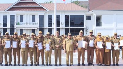 Bupati Takalar Lantik-Mutasi ASN Sekaligus Sampaikan Apresiasi untuk Sekda