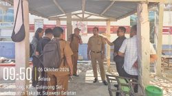 Progres Revitalisasi SDN 79 Sawakong Towa Capai 50 Persen, Tim Gabungan Lakukan Monev
