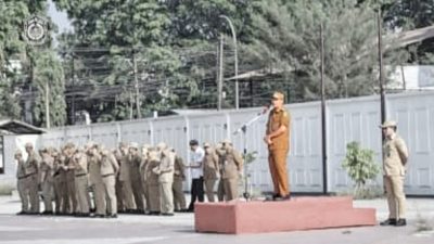 Wabup Takalar Pimpin Apel Gabungan OPD, Tekankan Kedisiplinan dan Kinerja ASN